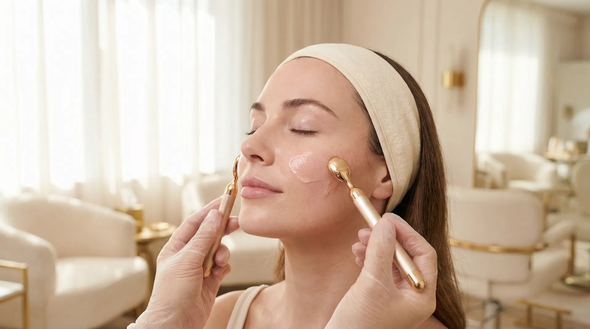 Professionelle Gesichtsbehandlung im Kosmetikstudio Dammbeauty Langerwehe — Microneedling, Permanent Make-up und Hautpflege